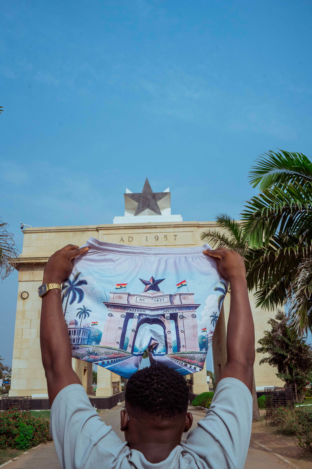 Ghana Independence Day Shorts – Freedom & Justice Edition