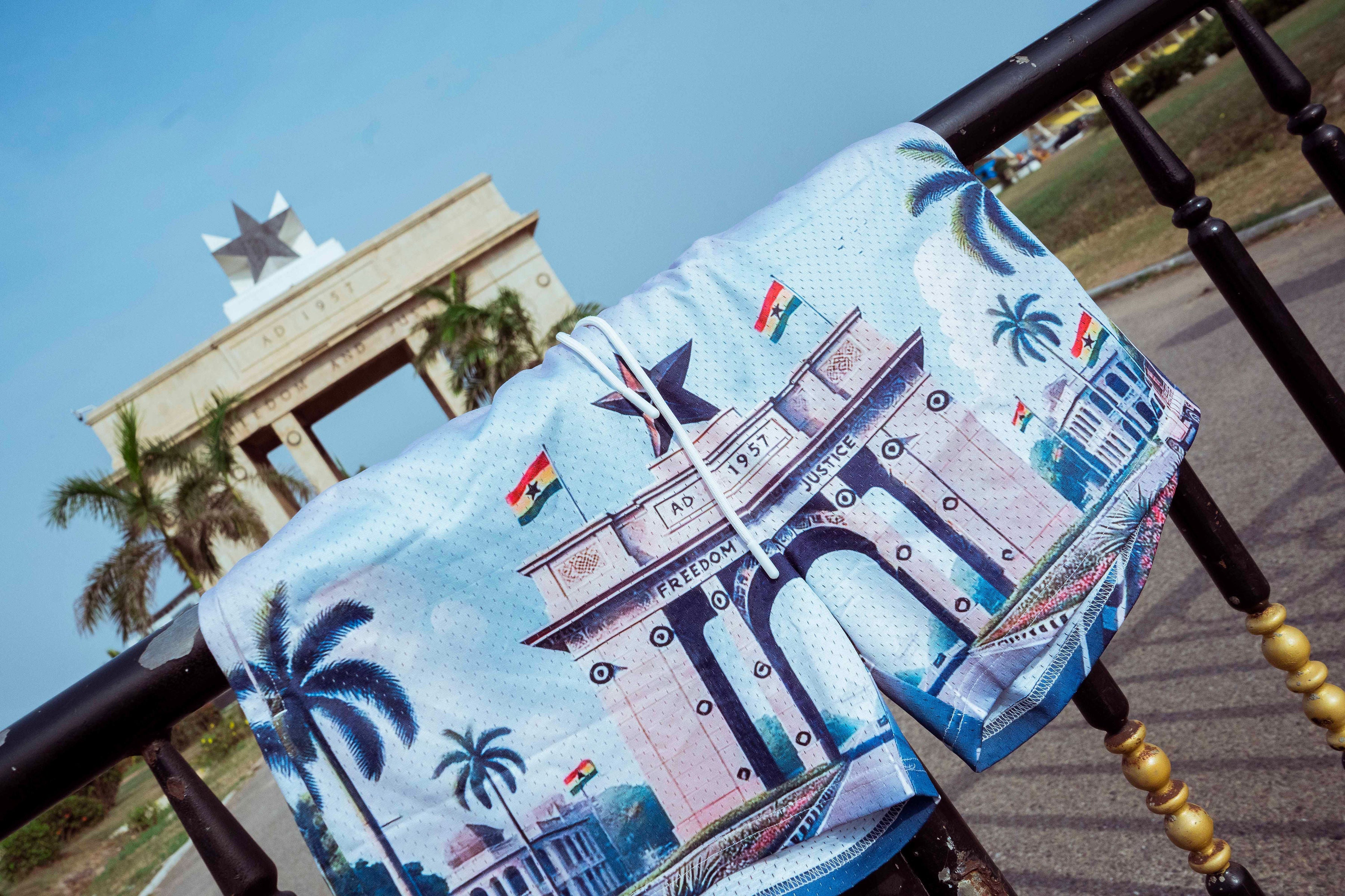 Ghana Independence Day Shorts – Freedom & Justice Edition