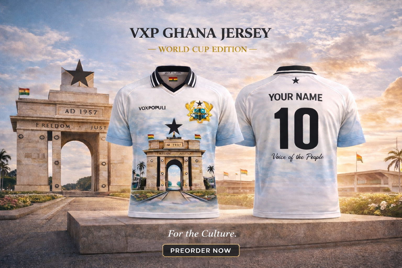 VXP Ghana Jersey